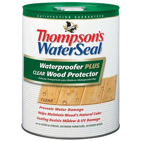 Home depot wood sealer - Raincoat Clear Oil-Based Water Repellent Sealer protects new or weathered wood from water damage caused by moisture absorption. 100% clear, oil finish reveals original wood color and allows ... Glad I could get this home delivered from Home Depot. by Joe. Verified Purchase; Recommended; Helpful? 3 found this review helpful. Report Review. Aug ...